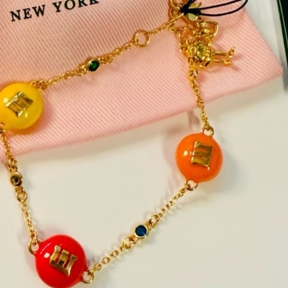 Kate Spade Gold M&M's Charm Bracelet - Picture 4 of 7